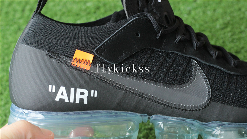 Off White x Nike Air VaporMax Black 2018